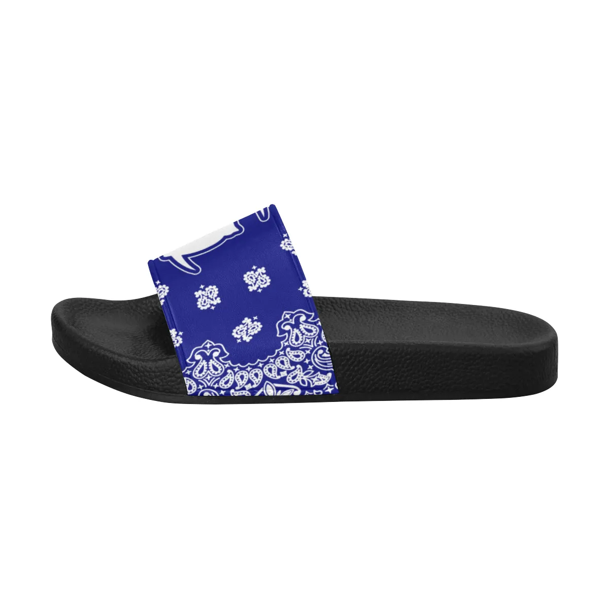 BANDANA BLUE  Men's Slide Sandals