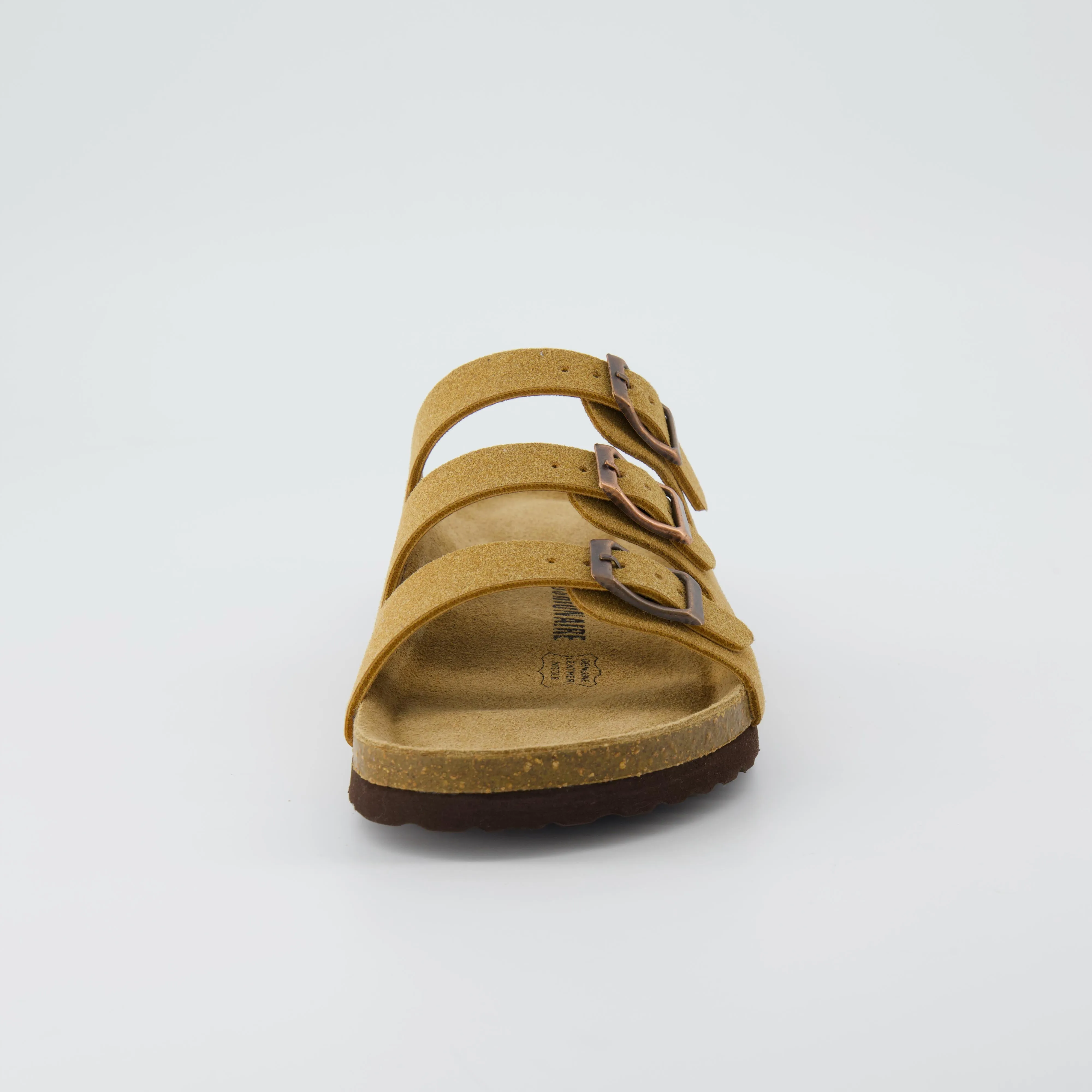 Lela Cork Footbed Sandal Suedes