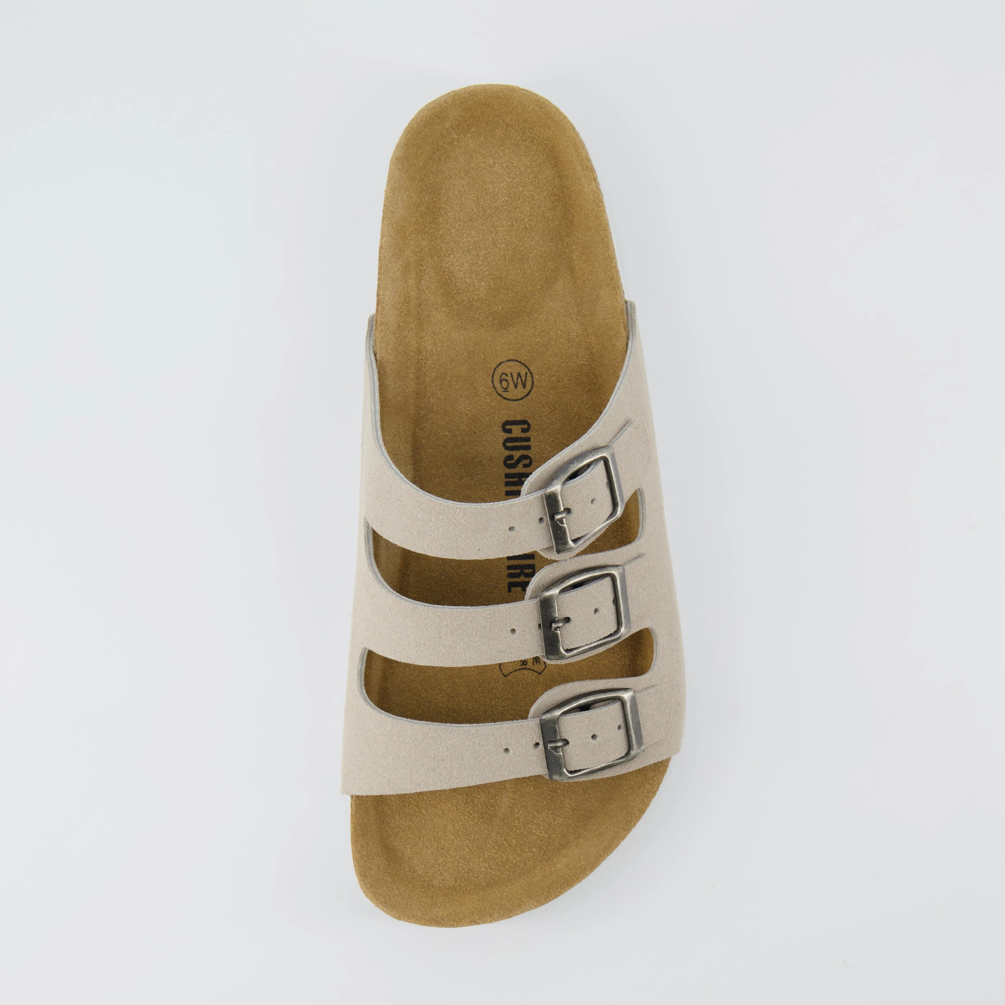 Lela Cork Footbed Sandal Suedes