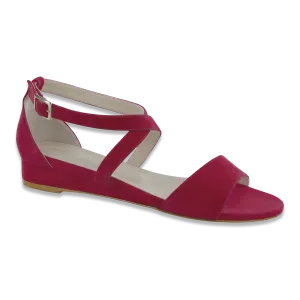 Simone Suede Fuchsia