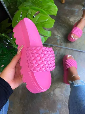 Toleet Braided Platform Sandals
