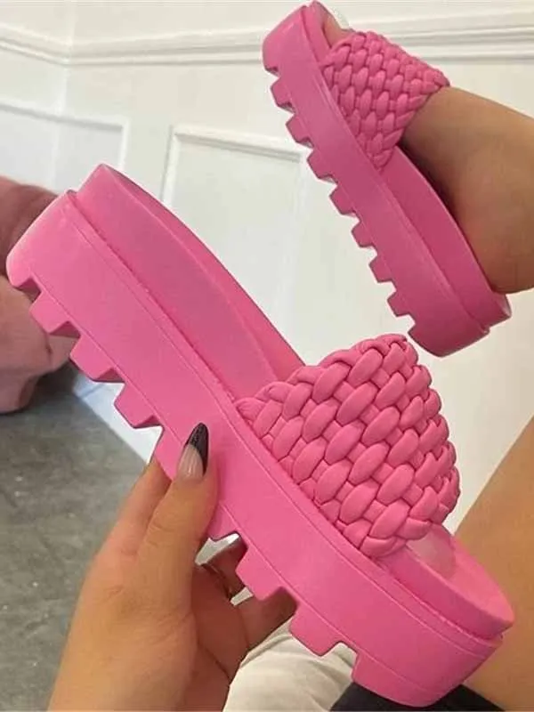 Toleet Braided Platform Sandals