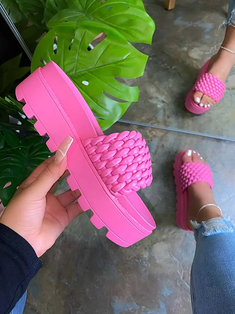 Toleet Braided Platform Sandals